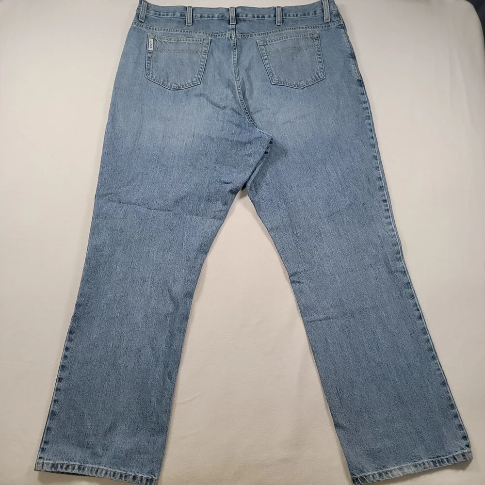 Cinch Men White Label Jeans 42x32 Relaxed Straight Medium Stone Denim